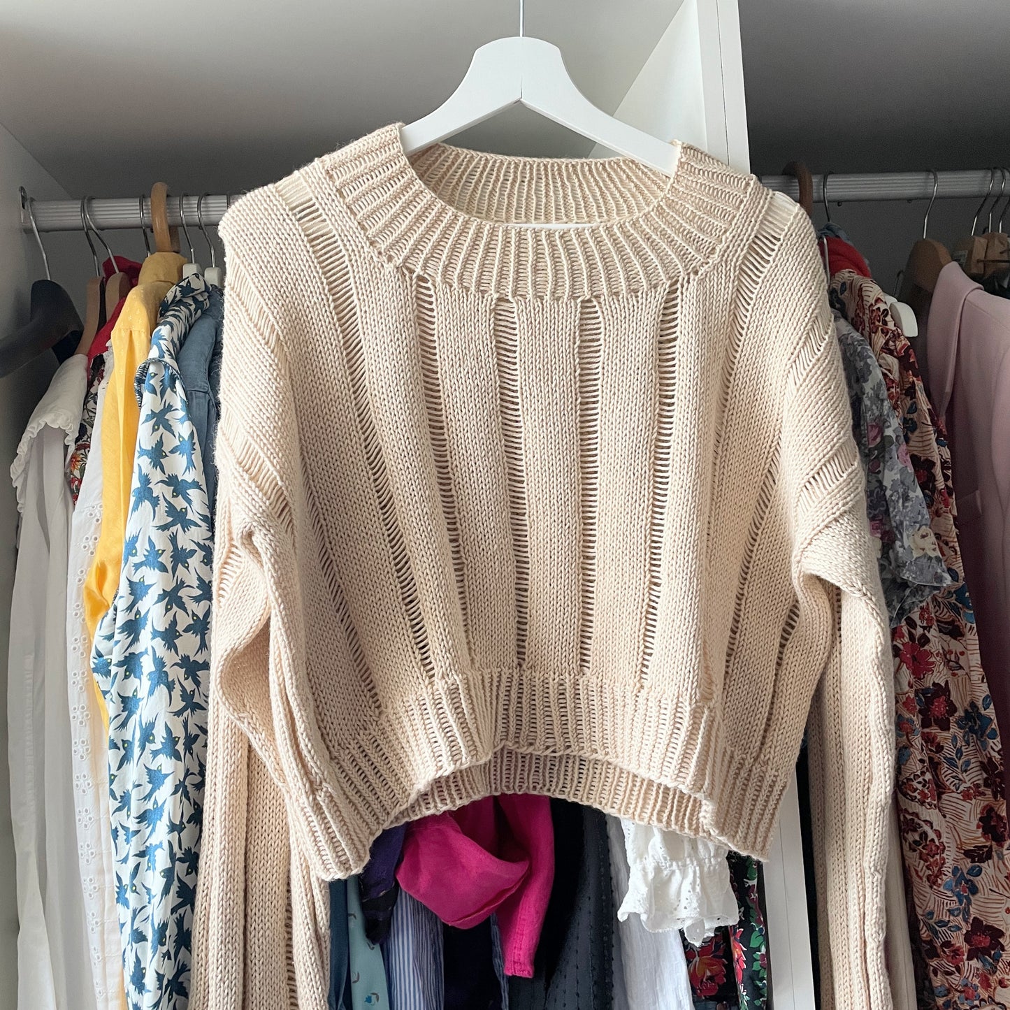 You See Me Cropped Pullover