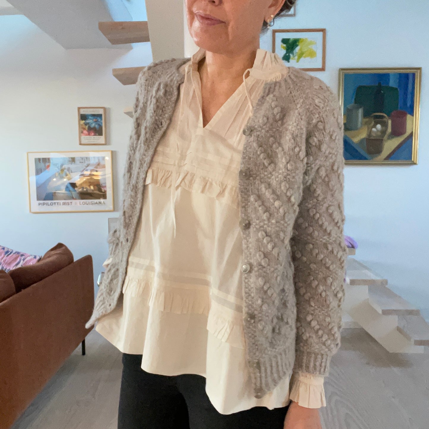 Perlerække Cardigan