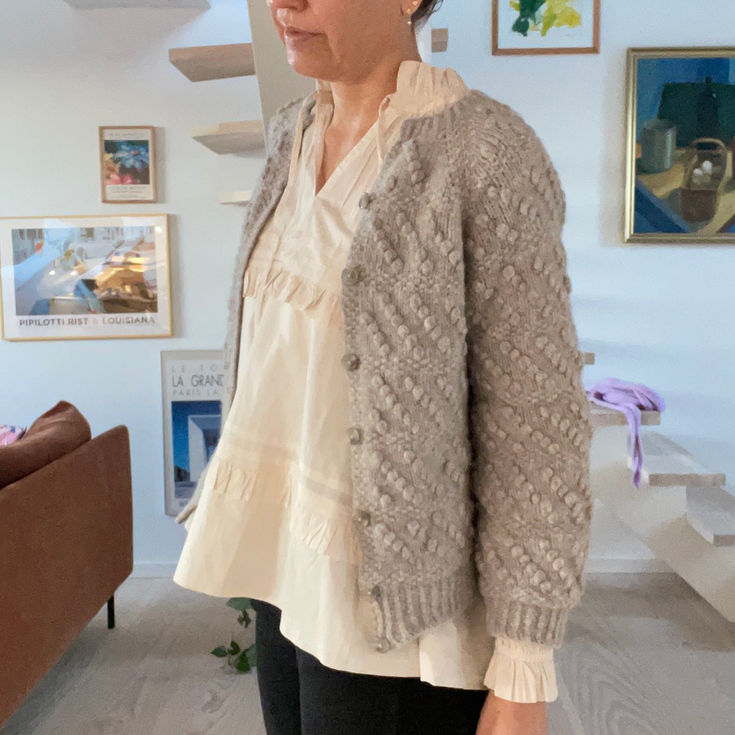 Perlerække Cardigan